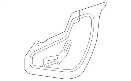 Уплотнитель двери HONDA 72361T2AA01