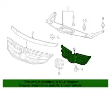 Решетка радиатора HONDA 71124TE0A11