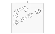 Ручка двери HONDA 83240SNAA01YC
