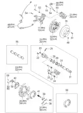 ШЛАНГ ТОРМОЗНОЙ СИСТЕМЫ 587381D000 HYUNDAI