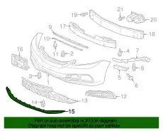 71108TR3A51 Молдинг решетки радиатора HONDA