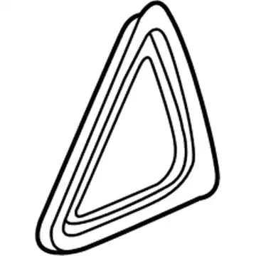 Уплотнитель стекла резиновый 73441SEA003 HONDA