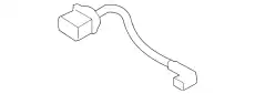 Датчик тормозных колодок VAG 4G0615121B