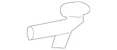  ГОРЛОВИНА БАЧКА ОМЫВАТЕЛЯ 76805SWA003 HONDA