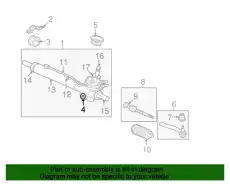 53685SZAA01 сайлентблок рулевой рейки HONDA
