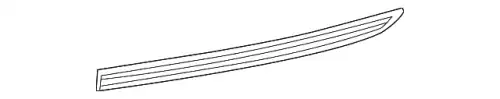  НАКЛАДКА БАМПЕРА 71109TP6A50 HONDA