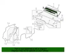 Щетка стеклоочистителя 76620SCVA01 HONDA