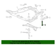 БОЛТ, ФЛАНЕЦ, 14X140 90165TZ5A10 HONDA