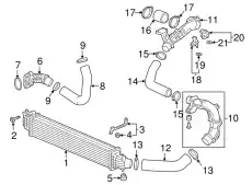  ПОДУШКА РАДИАТОРА 74172TR0A00 HONDA