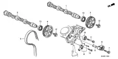  БОЛТ 14551RCAA01 HONDA