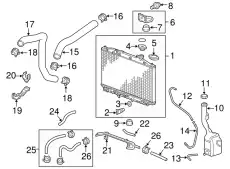 HONDA (90635-RV0-003) ХОМУТ