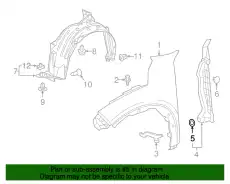 90825T2A003 Клипса HONDA