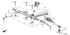 Рулевой наконечник HONDA 53546STXA02