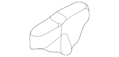 90116S82A02 CLIP, L. RR. BUMPER HONDA