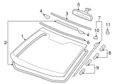Фильтр воздушный HONDA 91568SWAA01