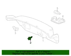 КЛИПСА 90667TC0U01ZA HONDA