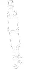 Амортизатор 4B0412031BG VAG