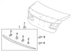 90601SNVP01 Крепеж HONDA