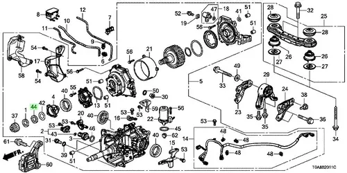  91304R7L003 КОЛЬЦО 19.5 HONDA