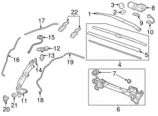 91512T0A003 Крепеж HONDA