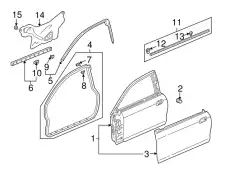  ЗАГЛУШКА УПЛОТНИТЕЛЯ 90686692003 HONDA