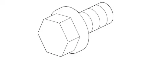 БОЛТ-ШАЙБА 8MM 90101S6A000 HONDA