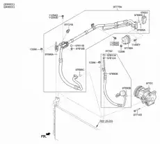 97690C2020 Уплотнительное кольцо системы охлаждения, xHYUNDAI / KIA