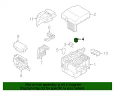 MU001913 ПРЕДОХРАНИТЕЛЬ MITSUBISHI