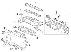 БОЛТ-ШАЙБА 8MM 90101SFE000 HONDA
