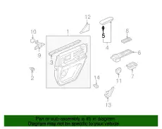 ВИНТ, НАРЕЗНОЙ, 4X12 90132SE3003 HONDA
