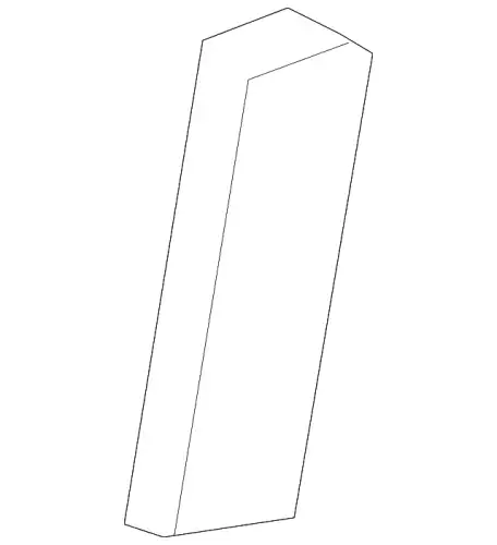 Уплотнитель двери MB 213 737 48 00