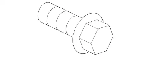 БОЛТ, ФЛАНЕЦ, 6X10 90021SFA000 HONDA