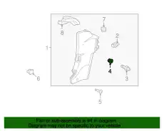 9405006000 Гайка 6 мм HONDA