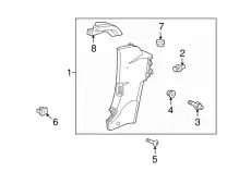 9405006000 Гайка 6 мм HONDA