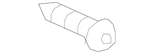 ВИНТ, НАРЕЗНОЙ, 3X12 9390122320 HONDA