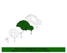 помпа Mits 12482903 PONTIAC