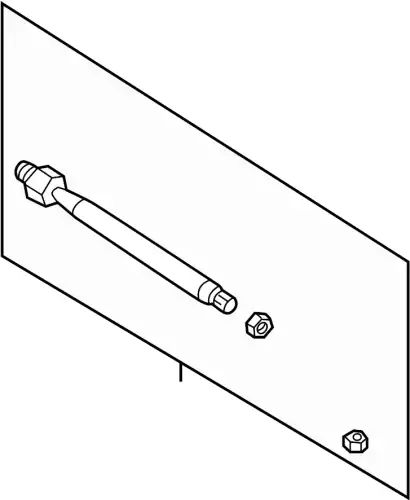 Рулевая тяга 8N0422803D VAG