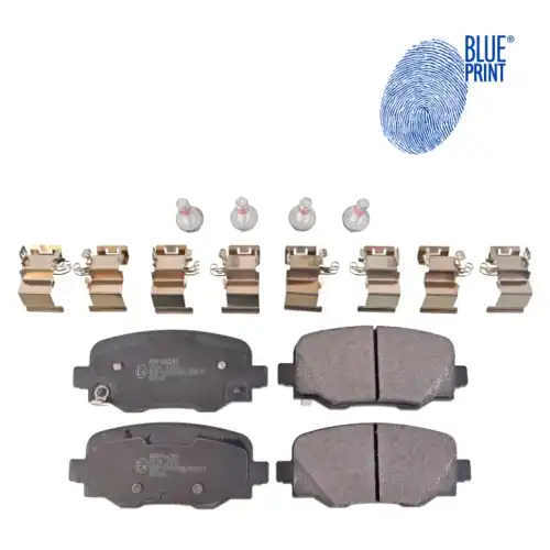 Тормозные колодки дисковые задняя ось BLUE PRINT ADA104281