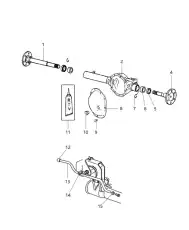 wheel bearing 4856336 CHRYSLER