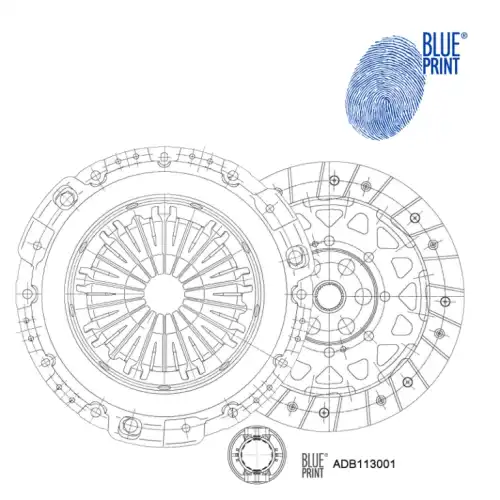 Clutch sets ADB113001 BLUE PRINT
