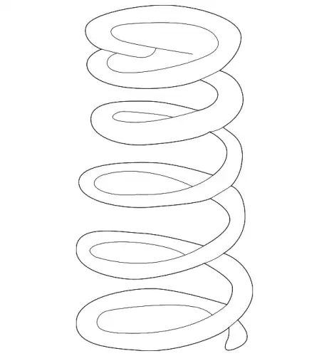 coil springs 52441-S5A-C51 HONDA