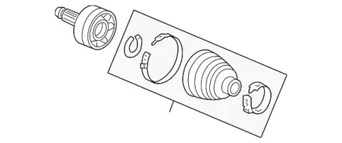 axle linkage 44014-TK6-A51 HONDA