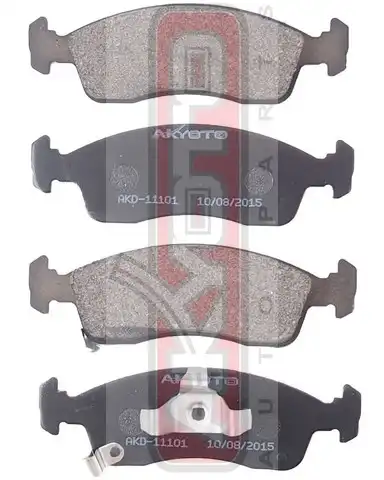 Тормозные колодки дисковые ASVA AKD-11101