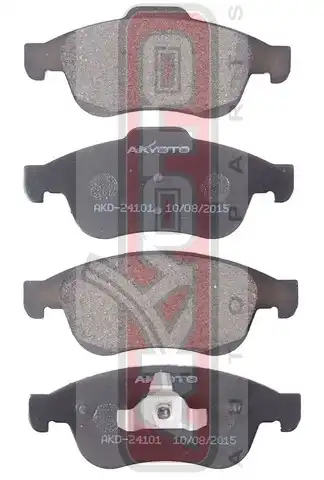 Тормозные колодки дисковые ASVA AKD-24101