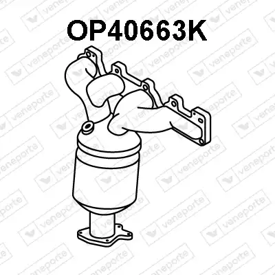 Коллектор выпускной VENEPORTE OP40663K