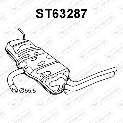 Рулевая тяга VENEPORTE ST63287
