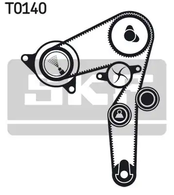 Насос системы охлаждения (помпа) SKF VKMC05193