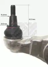 Рычаг подвески MAPCO 51710OES