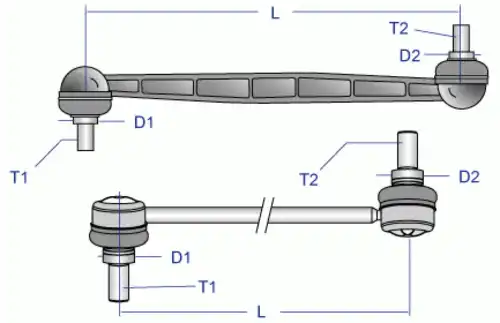 Тяга стабилизатора MOOG AL-LS-7542