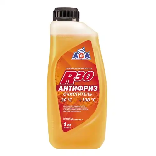 Антифриз AGA AGA045R бесцветный готовый 1 кг